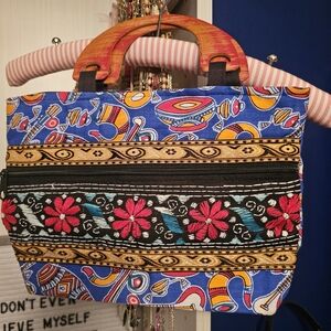 Colorful Patterned Women's Bag